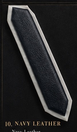 Navy Leather