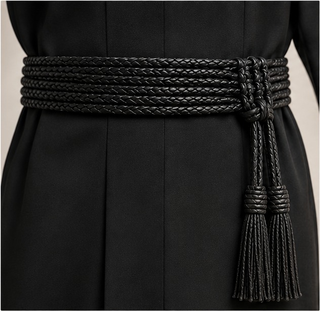 Braided Goatskin Gartel