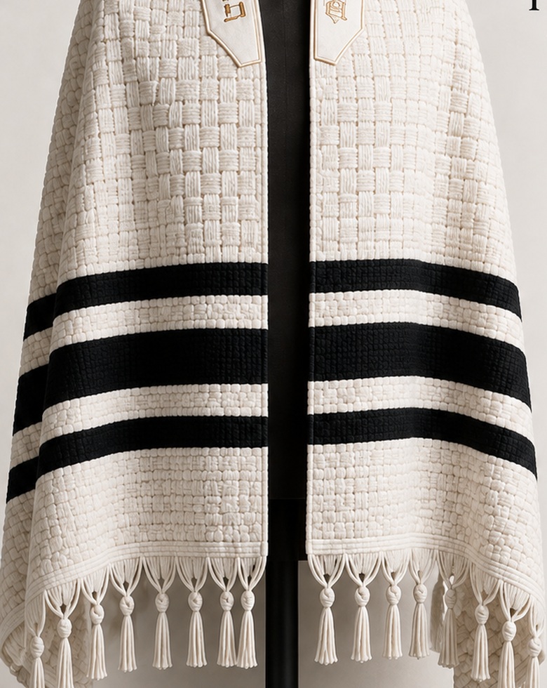 The Basket Weave tallis